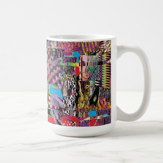 Caneca De Café Mug – Urban Fractals (Direita)