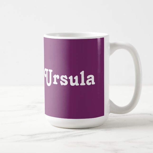 Caneca De Café Mug Ursula (Direita)
