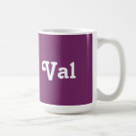 Caneca De Café Mug Val<br><div class="desc">Mug Val</div>