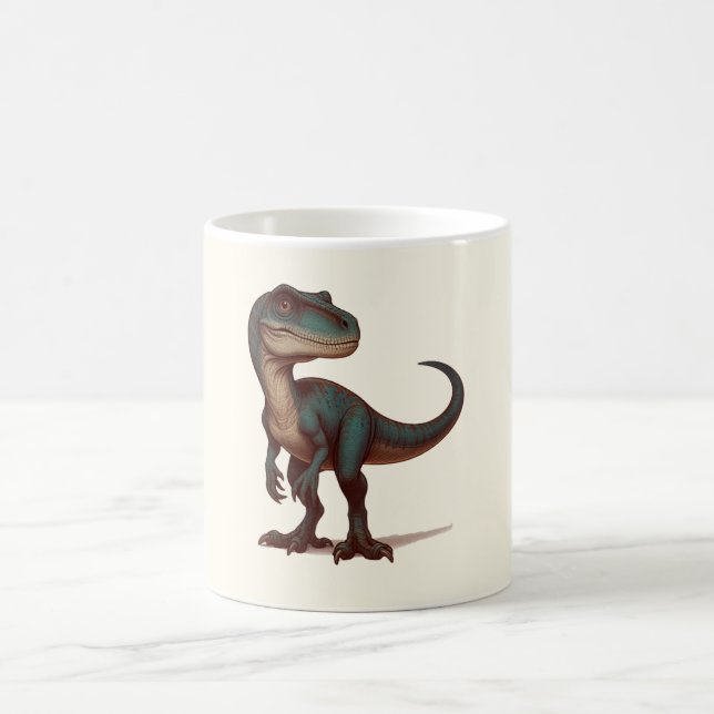 Caneca De Café Mug Velociraptor - Kammli Friends Collection (Centro)