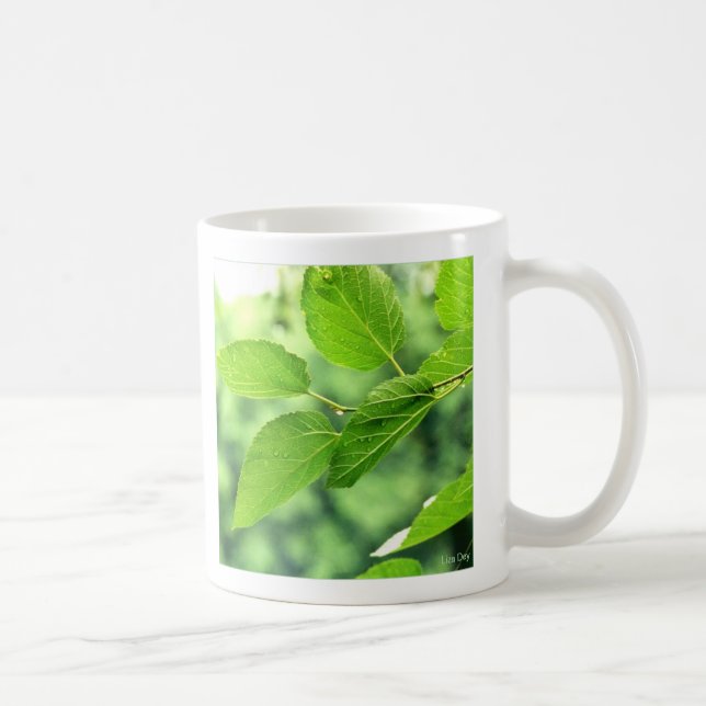 Caneca De Café Mug 'Verde ao Vivo' (Direita)