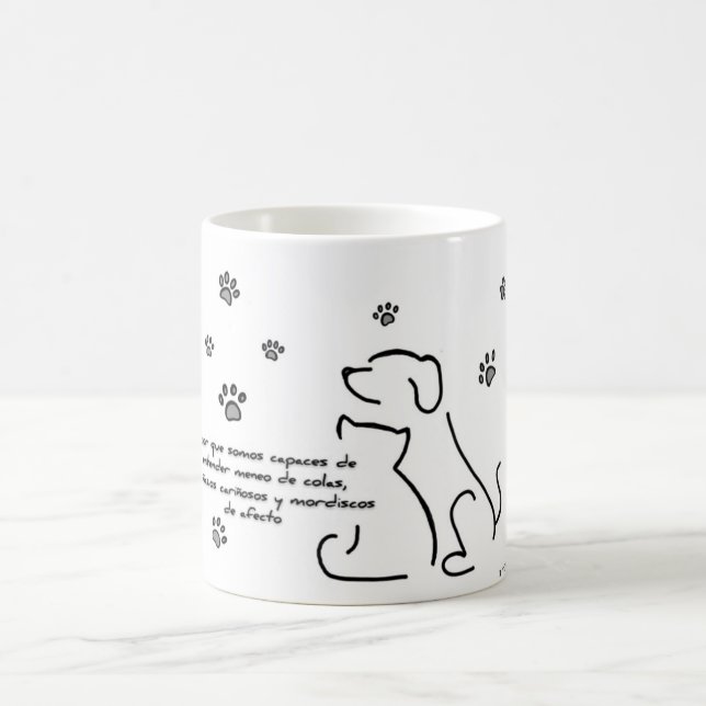 Caneca De Café mug veterinario (Centro)