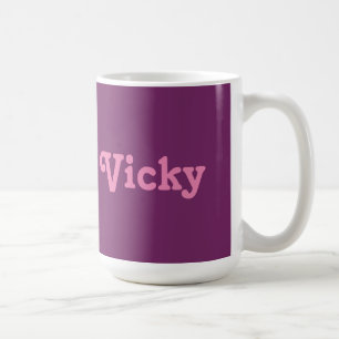 Caneca De Café Mug Vicky