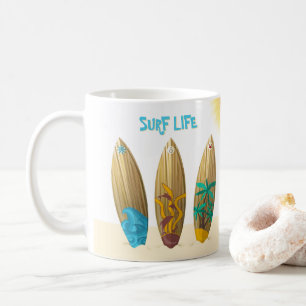 Caneca De Café Mug - Vida do Surf