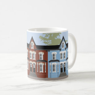 Caneca De Café Mug, vilas vitorianas