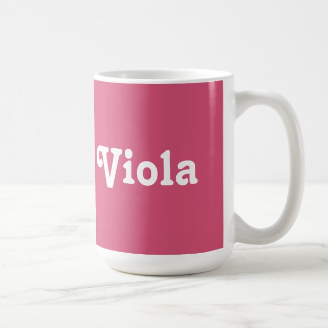 Caneca De Café Mug Viola (Direita)