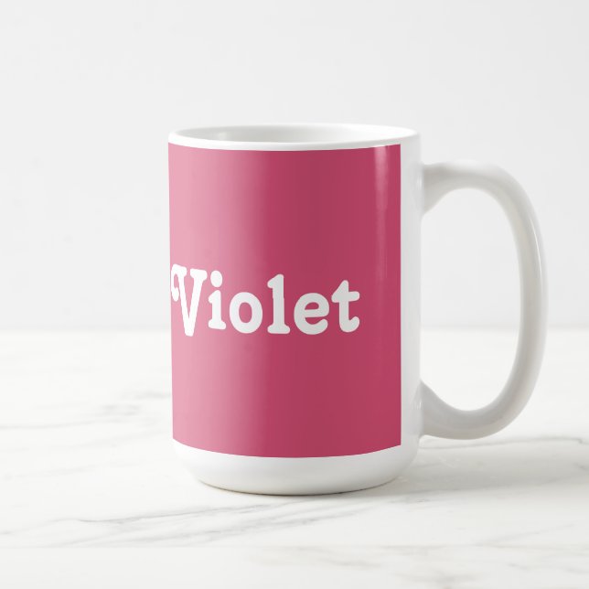Caneca De Café Mug Violet (Direita)