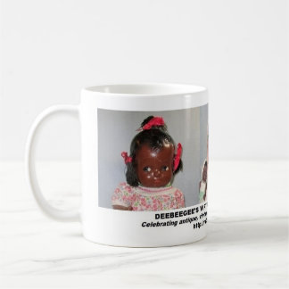 Caneca De Café Mug Virtual Black Doll Museum do DeeBeeGee