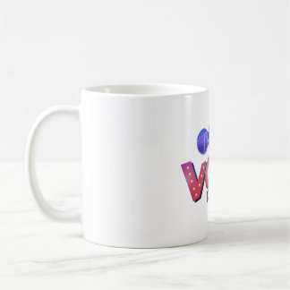 Caneca De Café Mug Voices 1 side printed. 325 ml.
