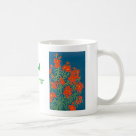 Caneca De Café Mug 'Wallflower' do Jardineiro Chefe