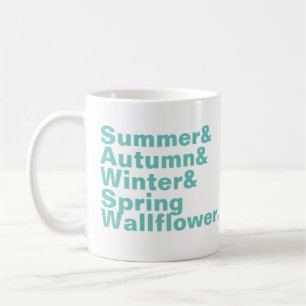 Caneca De Café Mug Wallflower Sazonal