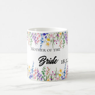 Caneca De Café Mug – Watercolor Wildflower Floral Wrap – Spring B