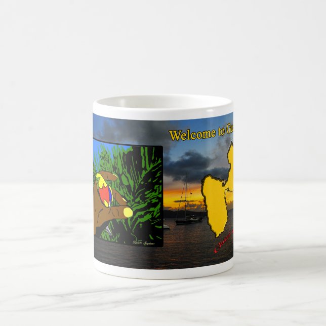 Caneca De Café Mug : Welcome to Guadeloupe. (Centro)