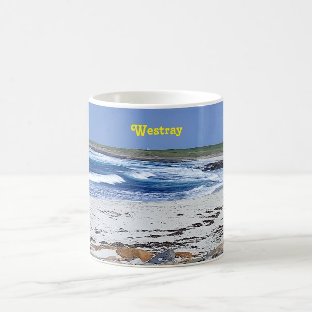 Caneca De Café Mug Westray Orkney Scotland (Centro)
