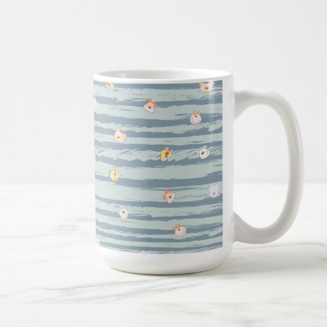 Caneca De Café Mug – Whimsy Faces (Direita)