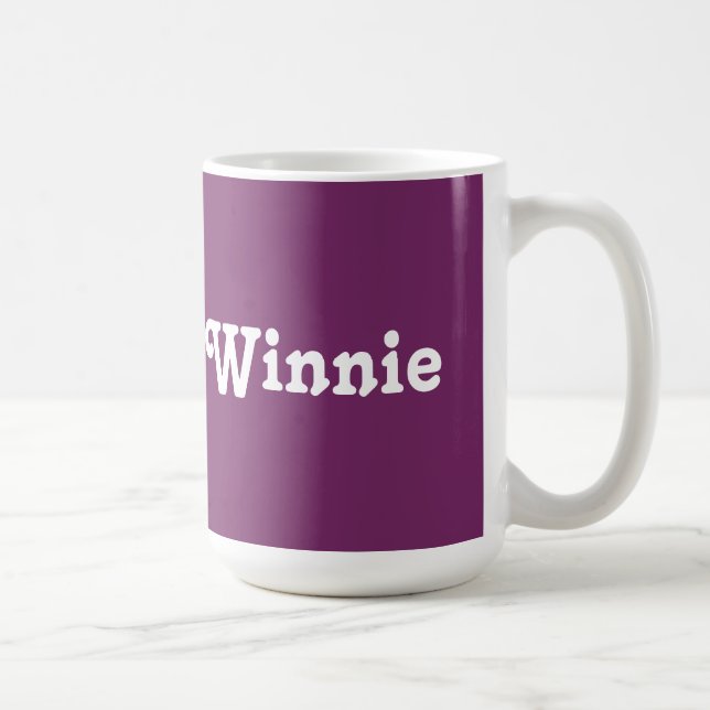 Caneca De Café Mug Winnie (Direita)