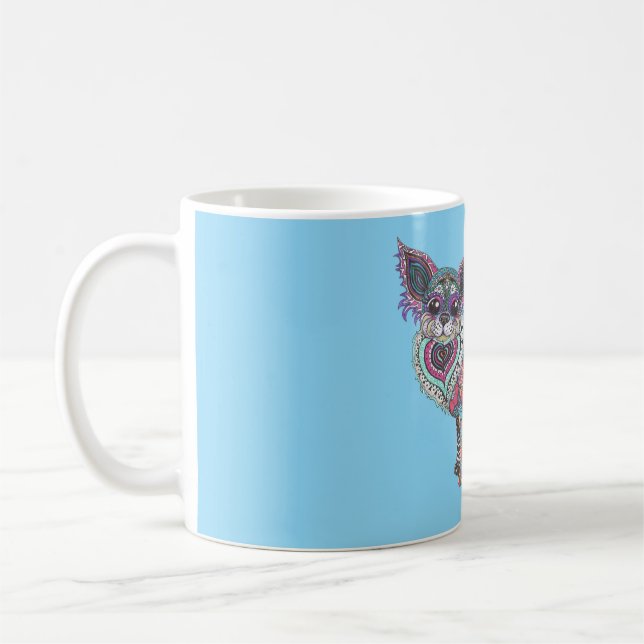 Caneca De Café Mug with chihuahua (Esquerda)