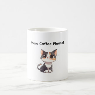Caneca De Café Mug With Design Cat 