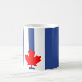 Caneca De Café Mug with Flag of Toronto, Ontario