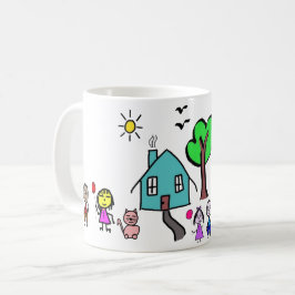 Caneca De Café Mug World Kids