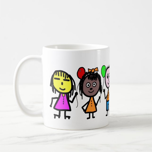 Caneca De Café Mug World Kids (Esquerda)