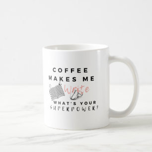 Caneca De Café Mug 'Writer Superpower' do Café