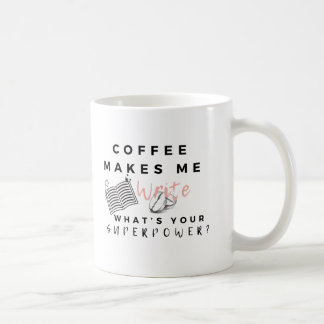 Caneca De Café Mug 'Writer Superpower' do Café