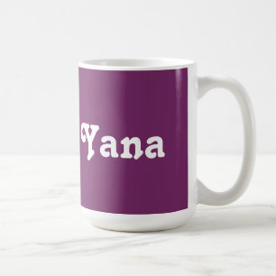 Caneca De Café Mug Yana