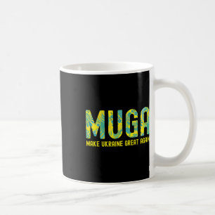 Caneca De Café Muga Faça a Ucrânia Grande Novamente Apoio Dito Di