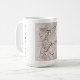 Caneca De Café Mugg Après-ski by Carita K design