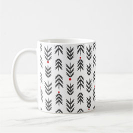 Caneca De Café Mugg Gran, vit-röd