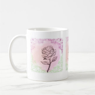 Caneca De Café Mugs & Cups || Rose Bloom Mug