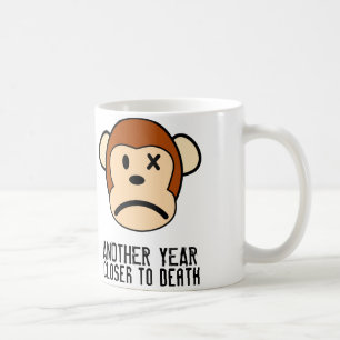 Caneca De Café Mugs de Café Engraçados Over-the-Hill