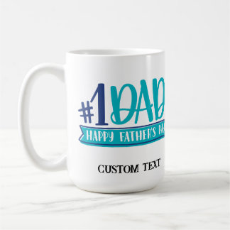 CANECA DE CAFÉ MÚGS DE DIA DE OS PAIS PERSONALIZADOS