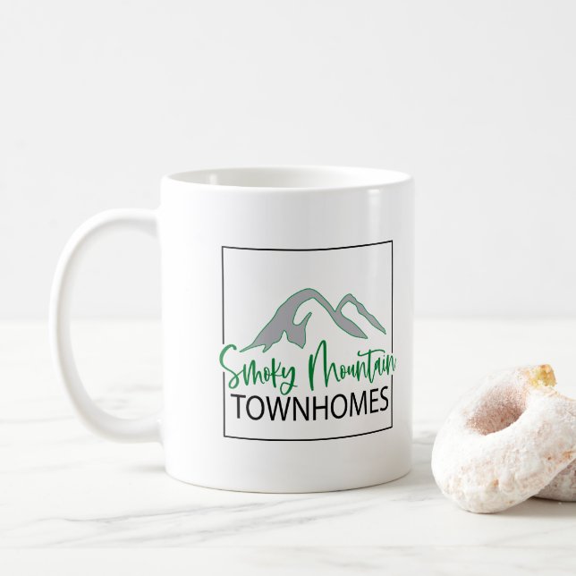 Caneca De Café Mugs de logotipo personalizados (Com Donut)