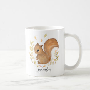 Caneca De Café Mugs de nome de esquilo