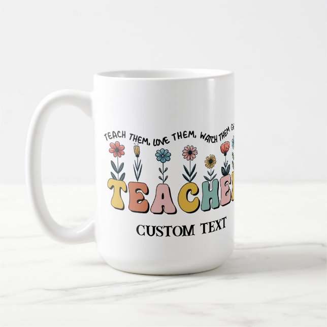CANECA DE CAFÉ MUGS DE PROFESSORES PERSONALIZADOS (Esquerda)