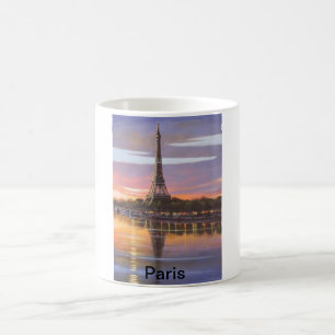 Caneca De Café Mugs Eiffel Paris
