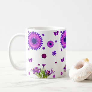 Caneca De Café mugs floral
