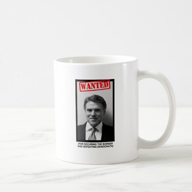 Caneca De Café Mugshot de Rick Perry (Direita)