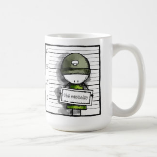 Caneca De Café Mugshot: o rabisco