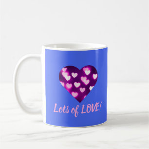 Caneca De Café Muita paixão pelo Dia de os namorados