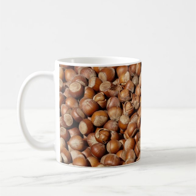 Caneca De Café Muitas avelãs inteiras em cascas (Esquerda)
