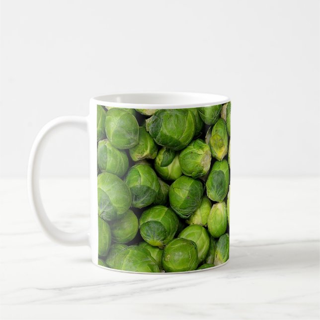 Caneca De Café Muitas couves de Bruxelas (Esquerda)