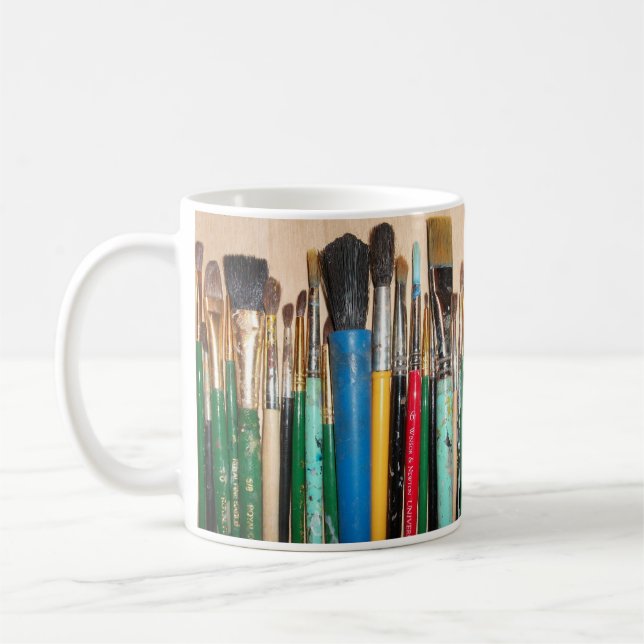 Caneca De Café Muitas pinças coloridas (Esquerda)