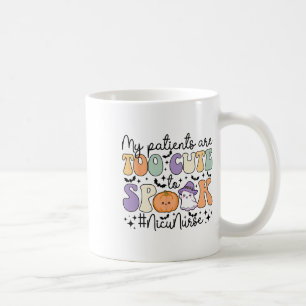 Caneca De Café Muito Bonita Para Falar Enfermeira Nicu Spooky Nic