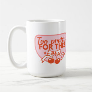 Caneca De Café Muito Bonito para este Design de Citação de Confia
