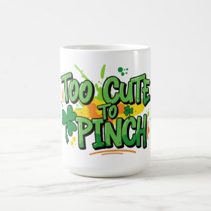 Caneca De Café Muito bonito para Ruas de Pinch. Dia de Patrick