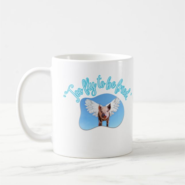 Caneca De Café Muito fly para ser amigo (Esquerda)