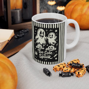 Caneca De Café Muito Fofo para Assustar Fantasmas de Halloween Pr
